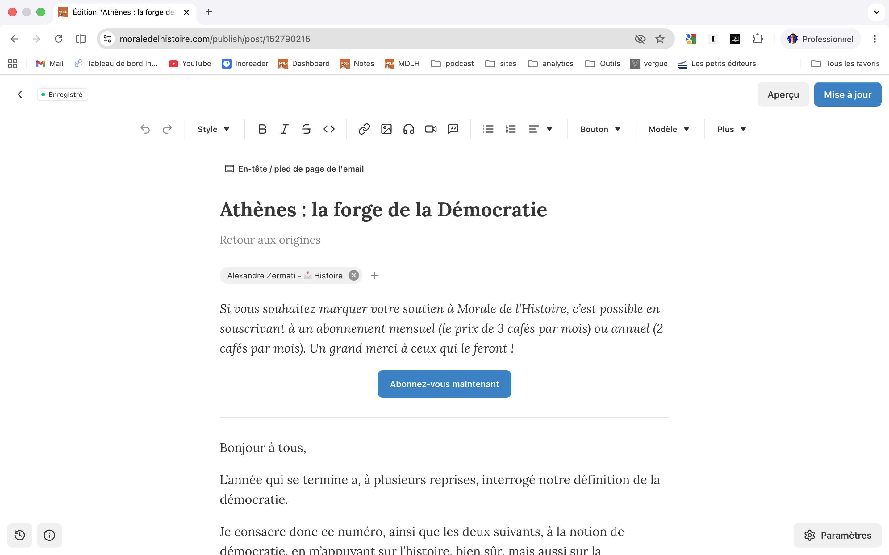 Étape 1